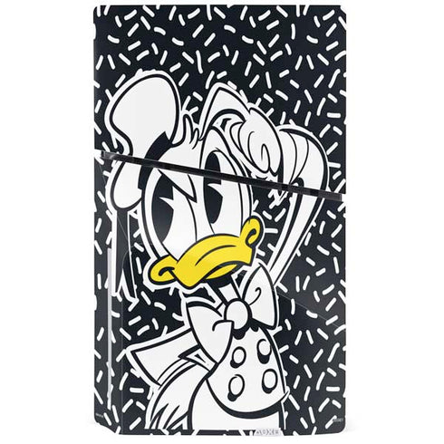 Disney Friends Donald Duck Thinking PS5 Slim Disk Console Skin
