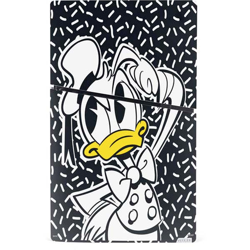 Disney Friends Donald Duck Thinking PS5 Slim Digital Edition Bundle Skin