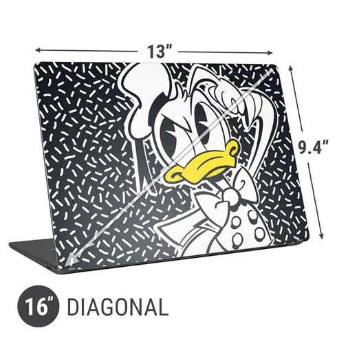 Disney Friends Donald Duck Thinking Universal Laptop 16in (13 x 9.4in) Skin