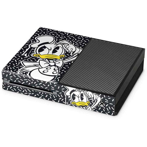 Disney Friends Donald Duck Thinking Xbox One Console Skin