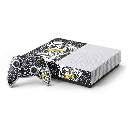 Disney Friends Donald Duck Thinking Xbox One S All-Digital Edition Bundle Skin