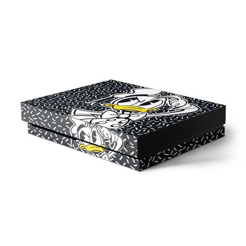 Disney Friends Donald Duck Thinking Xbox One X Console Skin