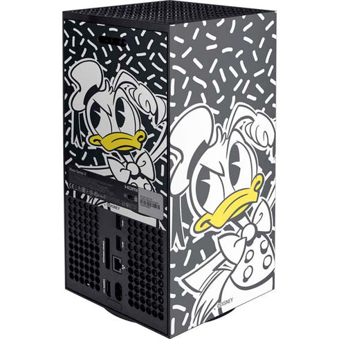Disney Friends Donald Duck Thinking Xbox Series X Console Skin