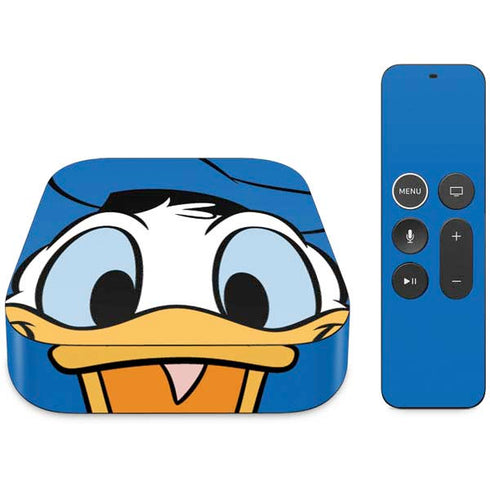 Disney Friends Donald Duck Up Close Apple TV Skin