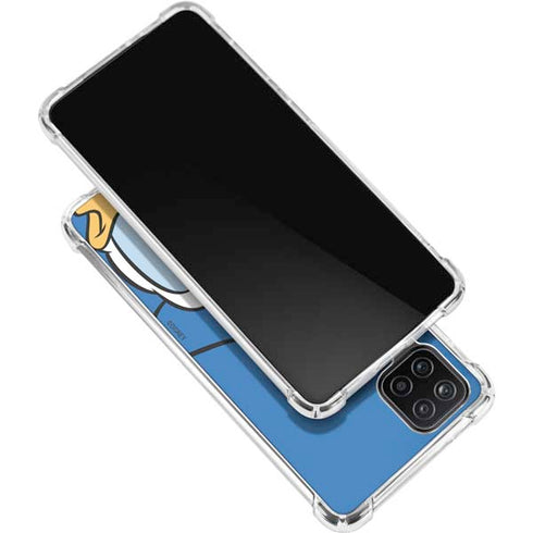 Disney Friends Donald Duck Up Close Galaxy A12 Clear Case