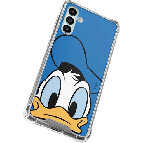 Disney Friends Donald Duck Up Close Galaxy A13 5G Clear Case