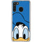 Disney Friends Donald Duck Up Close Galaxy A21 Clear Case
