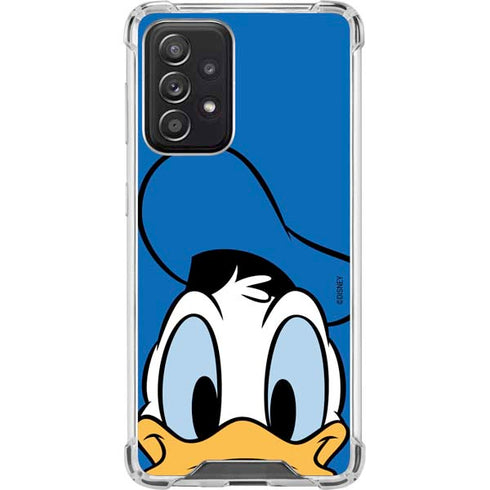 Disney Friends Donald Duck Up Close Galaxy A52 5G Clear Case