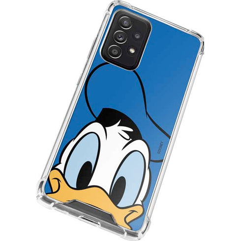 Disney Friends Donald Duck Up Close Galaxy A52 5G Clear Case