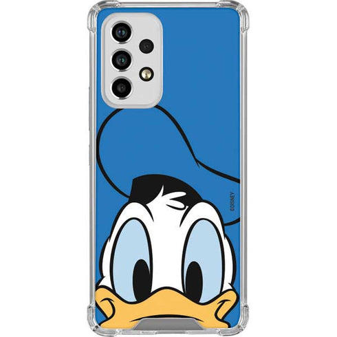 Disney Friends Donald Duck Up Close Galaxy A53 5G Clear Case
