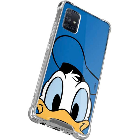 Disney Friends Donald Duck Up Close Galaxy A71 5G Clear Case