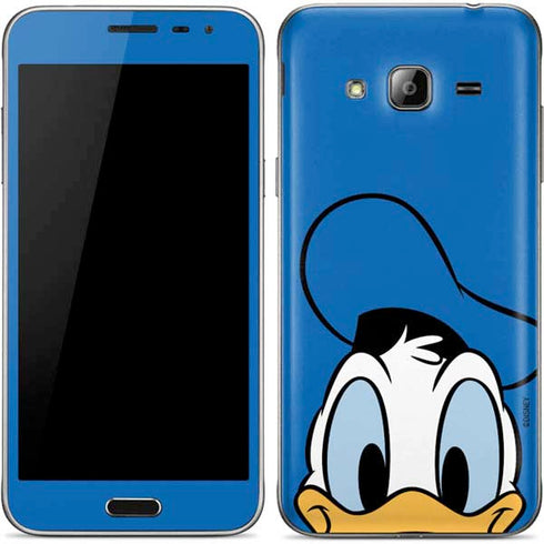 Disney Friends Donald Duck Up Close Galaxy J3 Skin