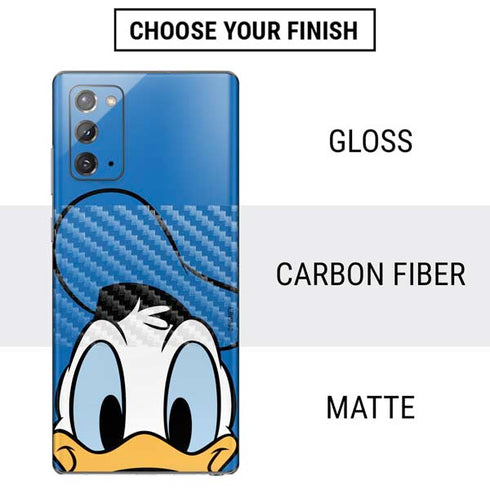 Disney Friends Donald Duck Up Close Galaxy Note20 5G Skin