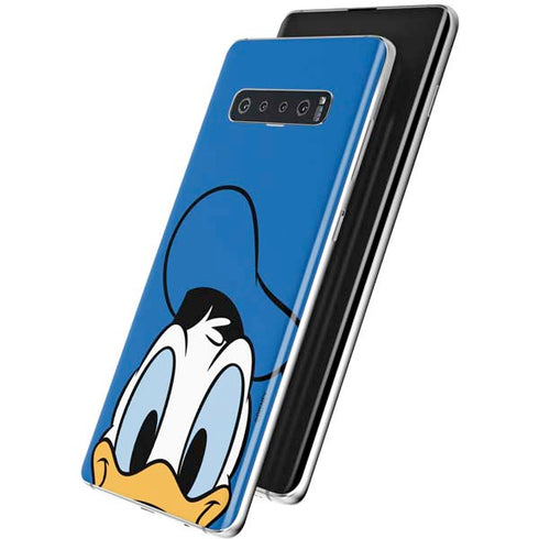 Disney Friends Donald Duck Up Close Galaxy S10 Plus Skin
