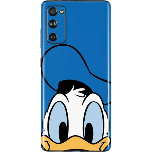 Disney Friends Donald Duck Up Close Galaxy S20 Fan Edition Skin