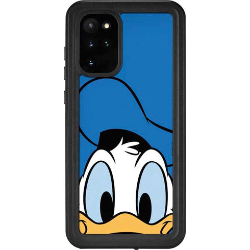 Disney Friends Donald Duck Up Close Galaxy S20 Plus Waterproof Case