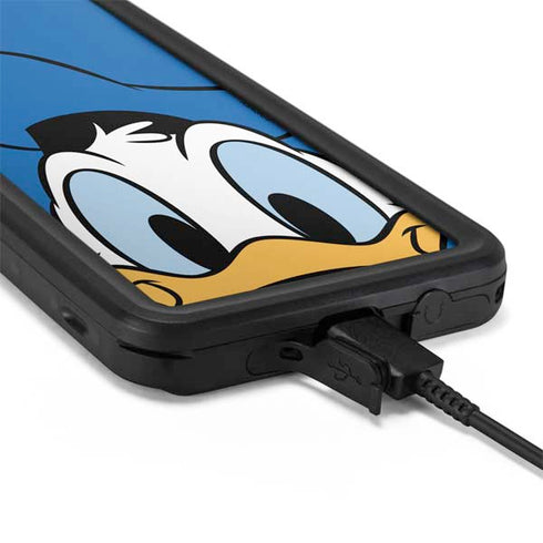 Disney Friends Donald Duck Up Close Galaxy S20 Plus Waterproof Case