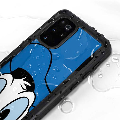 Disney Friends Donald Duck Up Close Galaxy S20 Plus Waterproof Case