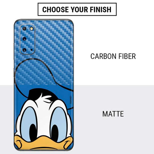 Disney Friends Donald Duck Up Close Galaxy S20 Skin