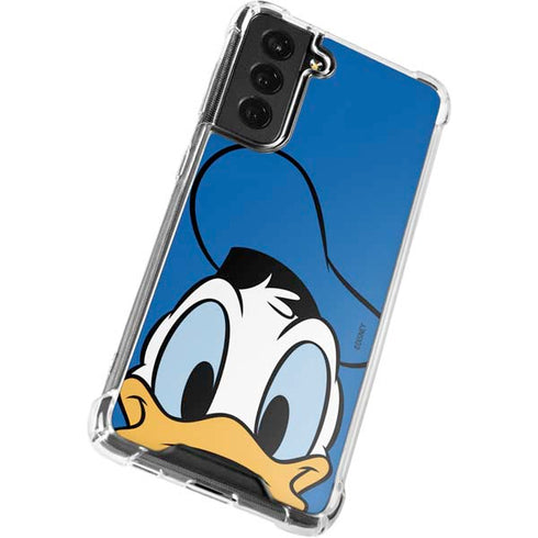 Disney Friends Donald Duck Up Close Galaxy S22 Plus Clear Case