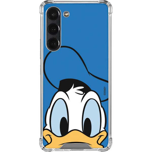 Disney Friends Donald Duck Up Close Galaxy S23 Plus Clear Case