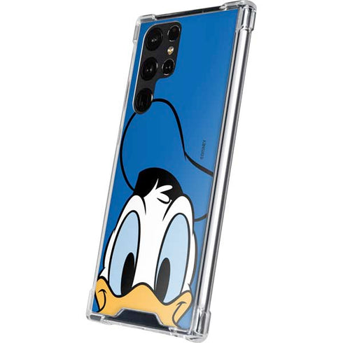 Disney Friends Donald Duck Up Close Galaxy S24 Ultra Clear Case