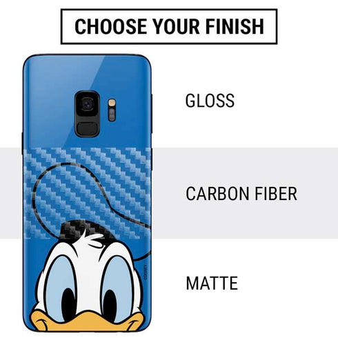Disney Friends Donald Duck Up Close Galaxy S9 Skin
