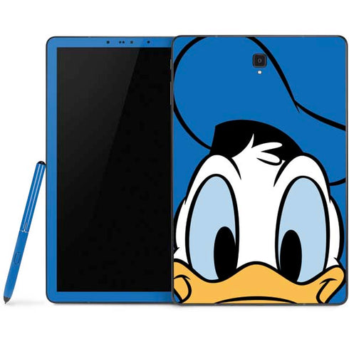 Disney Friends Donald Duck Up Close Samsung Galaxy Tab Skin