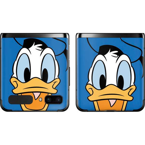 Disney Friends Donald Duck Up Close Galaxy Z Flip Skin