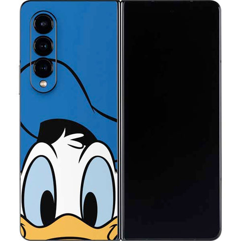 Disney Friends Donald Duck Up Close Galaxy Z Fold4 5G Skin