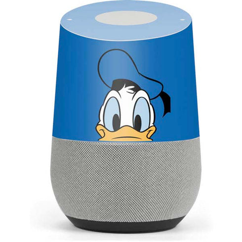 Disney Friends Donald Duck Up Close Google Home Skin