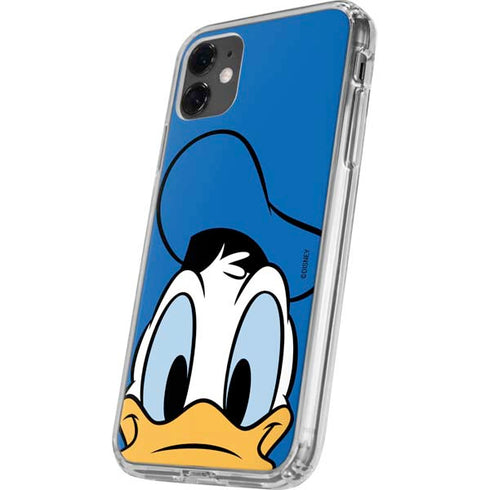 Disney Friends Donald Duck Up Close iPhone 11 Clear Case
