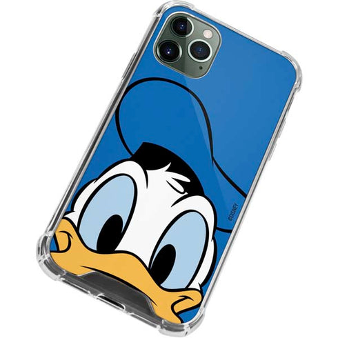 Disney Friends Donald Duck Up Close iPhone 12 Pro Max Clear Case