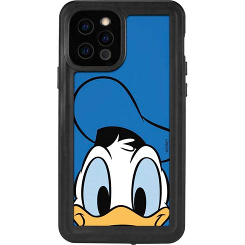 Disney Friends Donald Duck Up Close iPhone 12 Pro Waterproof Case
