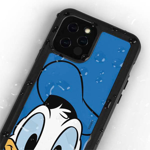 Disney Friends Donald Duck Up Close iPhone 12 Pro Waterproof Case