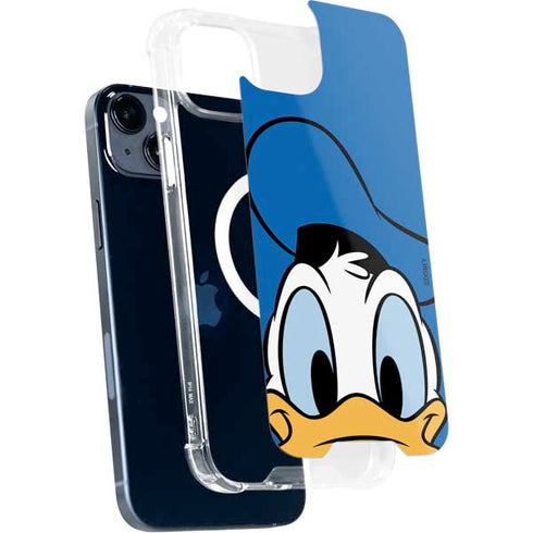 Disney Friends Donald Duck Up Close iPhone 15 Plus MagSafe Case