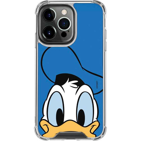Disney Friends Donald Duck Up Close iPhone 15 Pro Clear Case