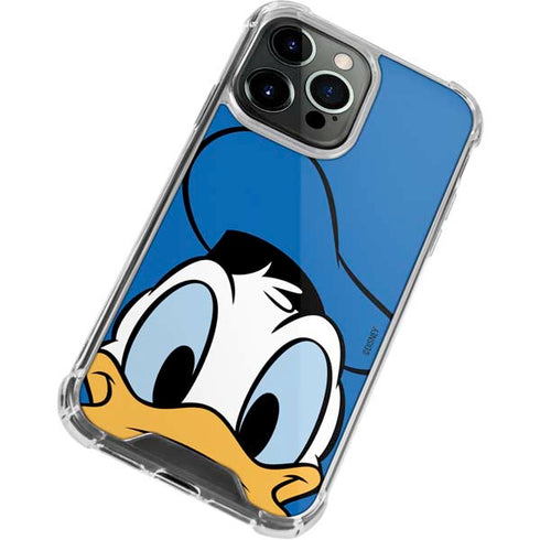 Disney Friends Donald Duck Up Close iPhone 15 Pro Clear Case
