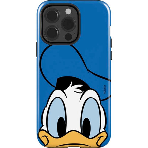 Disney Friends Donald Duck Up Close iPhone 14 Pro Impact Case