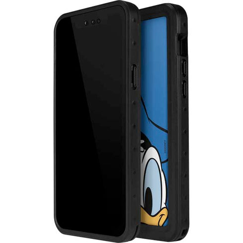 Disney Friends Donald Duck Up Close iPhone 14 Pro Max Waterproof Case