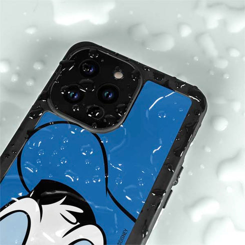 Disney Friends Donald Duck Up Close iPhone 14 Pro Max Waterproof Case