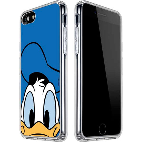 Disney Friends Donald Duck Up Close iPhone SE (2nd & 3rd Gen) Clear Case