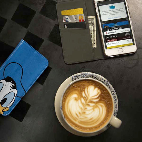 Disney Friends Donald Duck Up Close iPhone SE (2nd & 3rd Gen) Folio Case