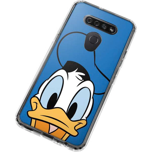 Disney Friends Donald Duck Up Close LG K51/Q51 Clear Case