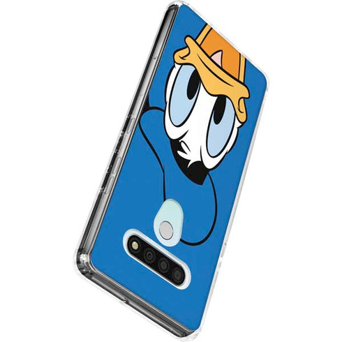 Disney Friends Donald Duck Up Close LG Stylo 6 Clear Case