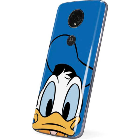 Disney Friends Donald Duck Up Close Moto E5 Plus Skin