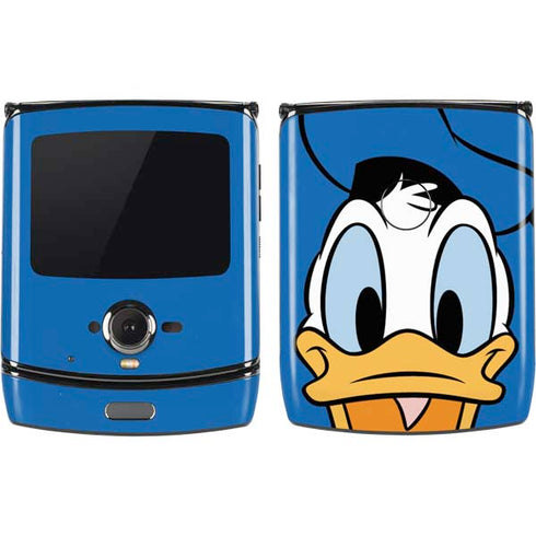 Disney Friends Donald Duck Up Close Motorola RAZR Skin