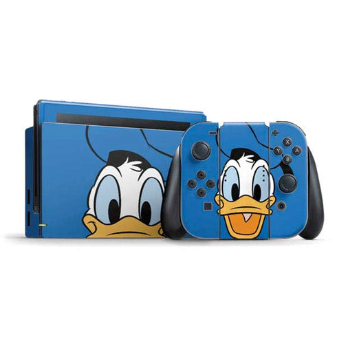 Disney Friends Donald Duck Up Close Nintendo Switch Bundle Skin
