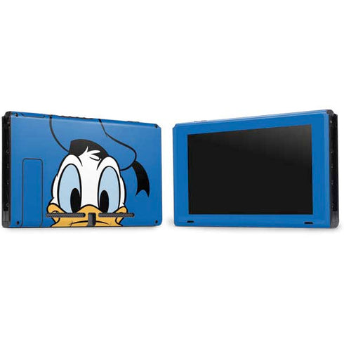 Disney Friends Donald Duck Up Close Nintendo Switch Bundle Skin