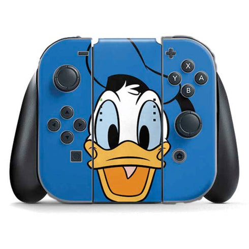Disney Friends Donald Duck Up Close Nintendo Switch (2017-2021) Joy-Con Controller Skin